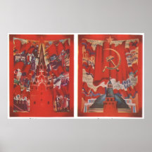 Affiches de propagande d'Union Soviétique de guerr