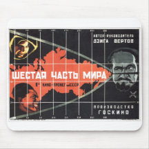 Affiches de propagande d'Union Soviétique de guerr Tapis De Souris