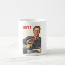 Affiches de propagande d'Union Soviétique de guerr Tasse À Café
