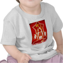 Affiches de propagande d'Union Soviétique de guerr T-shirts