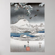Affiches et copies de paysage de neige