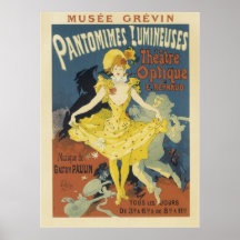 Affiches françaises vintages - théâtre Optique
