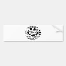 Affirmations spirituelles souriantes autocollant pour voiture