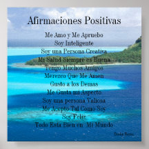Afirmaciones Positivas Posters