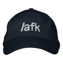 /afk casquettes brodées
