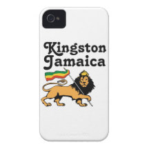 Africankoko Kingston fait sur commande, Jamaïque Étuis iPhone 4