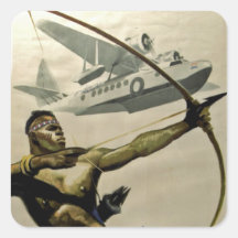 Afromaritime Stickers Carrés