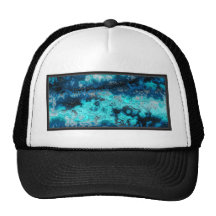 Agate bleue casquettes