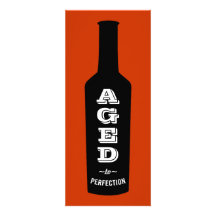 Âgé à l'invitation de fête d'anniversaire de perfe