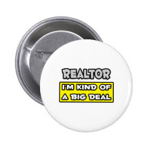 Agent immobilier. Je suis un peu une affaire Badge