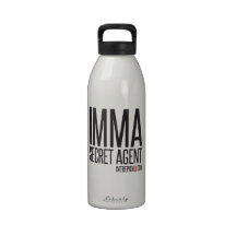Agent secret d'Imma Bouteille D'eau Réutilisable