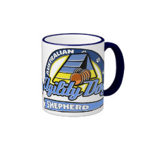 Agilité australienne de berger de base-ball tasse