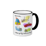Agilité intéressante de Yorkie Tasse