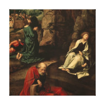 Agonie dans le jardin par Pieter Coecke van Aelst  Toile Tendue