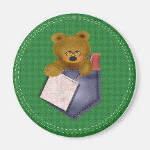 Agrafeuse d'ours de poche magnets pour réfrigérateur