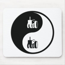 Agriculture de Yin Yang Tapis De Souris