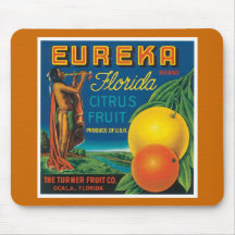 Agrumes de la Floride d'Eureka Tapis De Souris
