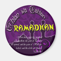 Ahlan Wa Sahlan Ramadhan Magnets