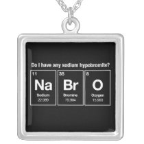Ai-je un hypobromite de sodium ? NaBrO ! colliers