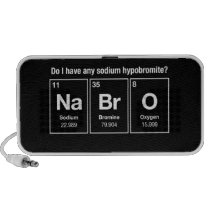 Ai-je un hypobromite de sodium ? NaBrO ! haut-parleurs