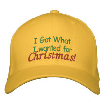 Ai obtenu je ce que j'ai voulu pour Noël ! Chapeau