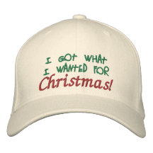 Ai obtenu je ce que j'ai voulu pour Noël ! Chapeau