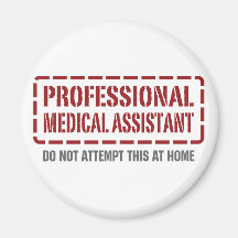Aide médical professionnel aimant pour réfrigérateur