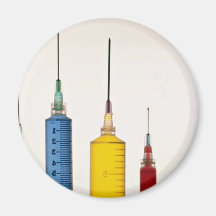Aiguilles hypodermiques aimants pour réfrigérateur