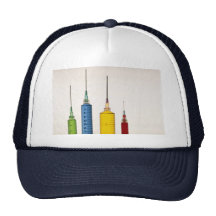 Aiguilles hypodermiques casquette de camionneur