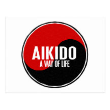 Aikido 1 de Yin Yang Cartes Postales