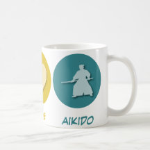 Aikido d'amour de paix mug