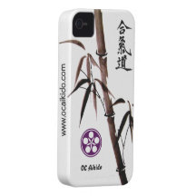 Aikido de Comté d'Orange je téléphone au 4 Étui iPhone 4