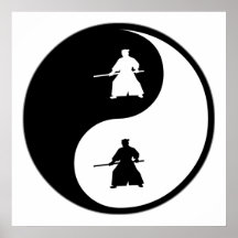Aikido de Yin Yang Poster