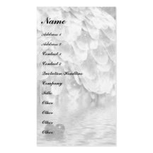 Aile et coeur d'ange ! cartes de visite professionnelles