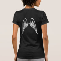 Ailes blanches d'ange t-shirt