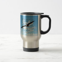 Ailes comme Eagles, bible de chrétien de 40:31 d'I Mugs