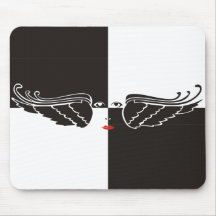 Ailes d'ange tapis de souris