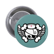 Ailes de chariot d'infirmière badges