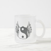 Ailes de Ying Yang Mug À Café