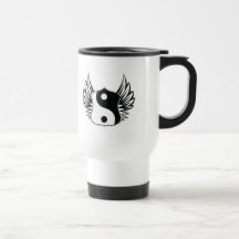 Ailes de Ying Yang Tasse À Café