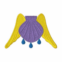 Ailes/Shell polos brodés