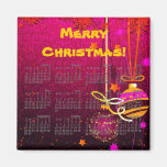 Aimant 2013 décoratif de calendrier de Noël