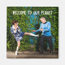 Aimant - accueil à notre planète