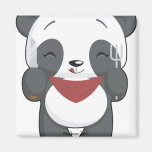 Aimant affamé de panda