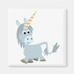 Aimant amical mignon de licorne de bande dessinée magnets