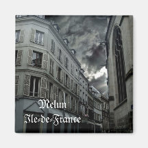 aimant antique et moderne de réfrigérateur