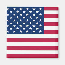 Aimant avec le drapeau des Etats-Unis