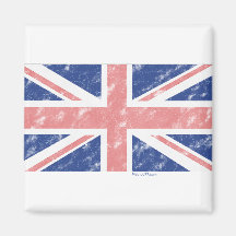 Aimant BRITANNIQUE vintage de drapeau