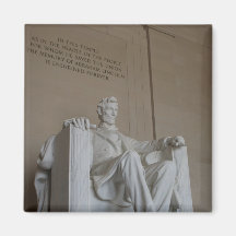 Aimant commémoratif de Washington DC d'Abraham Lin