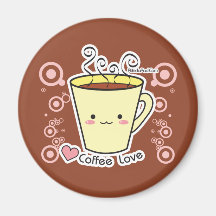 Aimant d'amour de café